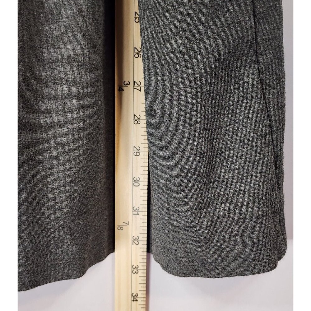 Madewell Dress Womens Small Dark Gray Stretch Pleated Classic Fit & Flare Mini - Picture 6 of 14